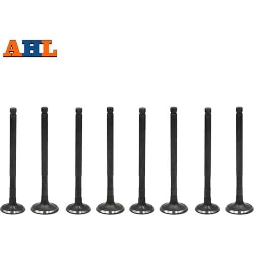 AHL A Set 8PCS INTAKE EXHAUST VALVE STEM For HONDA VFR21 NC21 1986 VFR24 NC24 1987 VF400K 1988 CBR23 NC23 1987