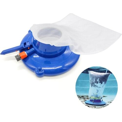 Swimming Pool Vacuum Pool Cleaning Suction Head Quick Cleaning Pool Bottom Leaves Cleaner Brush For Fish Pond Spa Pond Fountain
