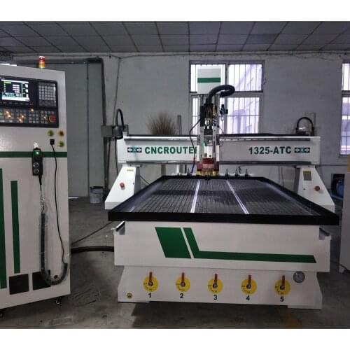 Affordable linear atc cnc router 1325 wood cnc engraving machine auto tool changer cnc milling machine for plywood aluminum