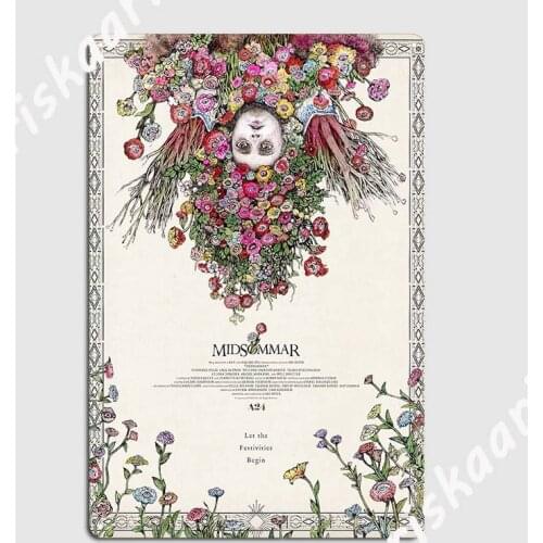 Let The Festivities Begin Higuchi Metal Sign Plaques Bar Cave Wall Cave Designing Tin sign Poster