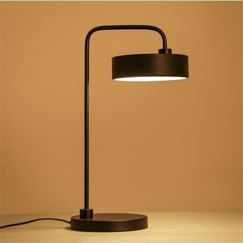 Modern Cheap Table Lamp Wrought Iron Lights For Home Decor luminaria de mesa bed lamp