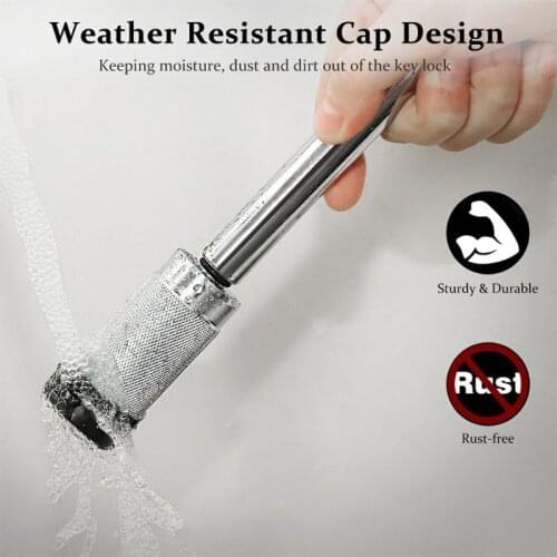 Hitch Pin Lock 2-1/2" 5/8" Dual Receiver Locking Trailer for Class P82B