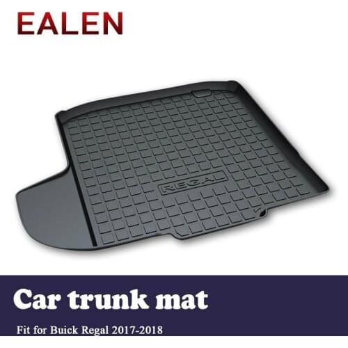 EALEN For Buick Regal 2017 2018 Car-styling Boot Liner Tray Waterproof carpet mat Accessories 1Set Car Cargo rear trunk mat