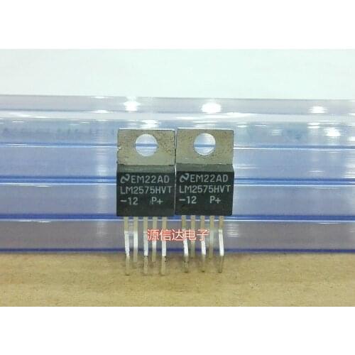 5PCS LM2575 LM2575HVT-12 original genuine TO220-5 switching regulator can shoot directly