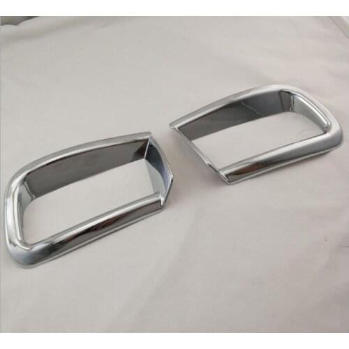 ABS Chrome For Toyota Prado 150 Accessories Fog Light Cover For Toyota Land Cruiser Prado Fj150 2010 2011 2012 2013
