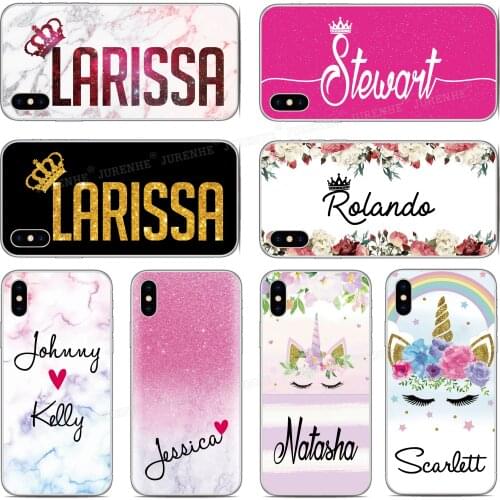 DIY Customize Name Phone Case For Wiko Y51 Y62 Y81 Y61 Y80 Y70 Y60 Y50 Power U20 U10 Sunny View 5 Plus 4 3 Lite Custom Cover