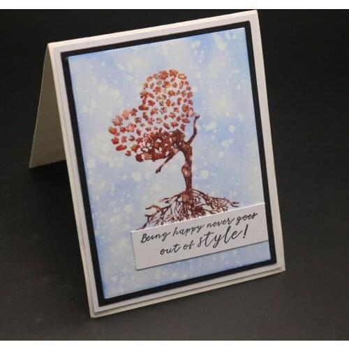 DABOXIBO The Love Tree Clear Stamps Mold For DIY Scrapbooking Cards Making Decorate Crafts 2020 NEW Arrival