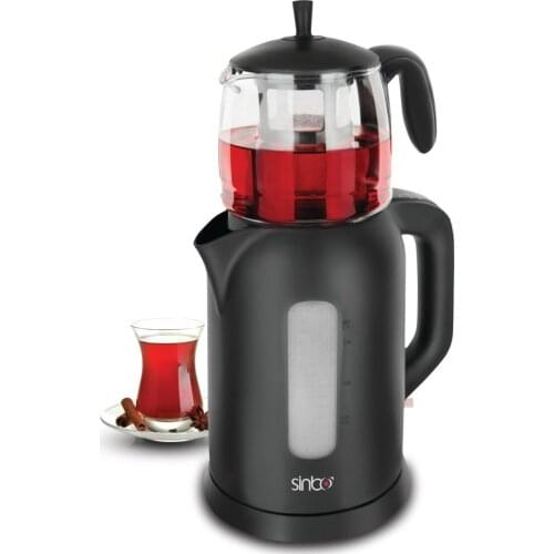 Sinbo Electric Tea Maker and Hot water Kettle Great Delicious Tea Brewing Set Sip Your Tea Healthy With Glass Teapot Tea Maker