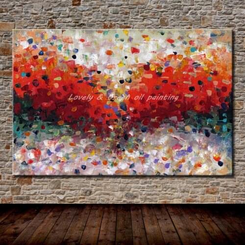 Mintura Pop Art Hand Painted Colorful Abstract Oil Paintings On Canvas Modern Wall Picture For Living Room Hotel Decoration Gift
