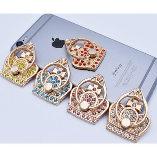 Crown Mobile Phone Bracket Ring Buckle Ring Ring Back Bracket Mobile Phone Support Mobile Phone Bracket