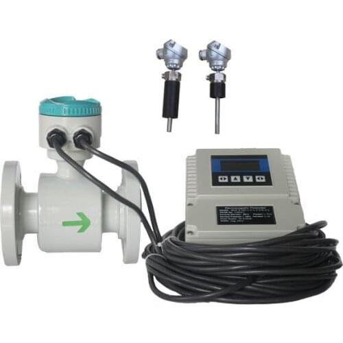 Electromagnetic heat meter flow magnetic