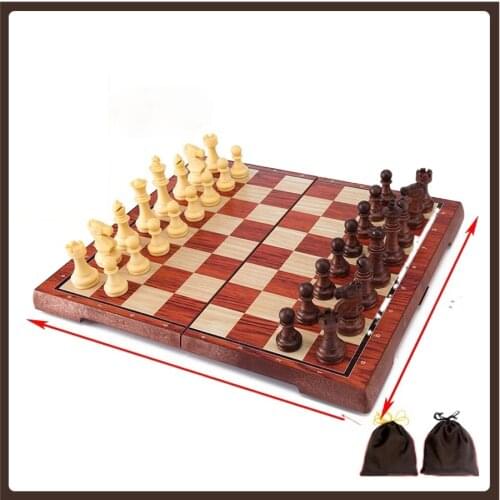 International Chess King And Queen Educational Toys Plastic Tournament Chess Set Portable Pawns Kids Juegos Inteligencia Games