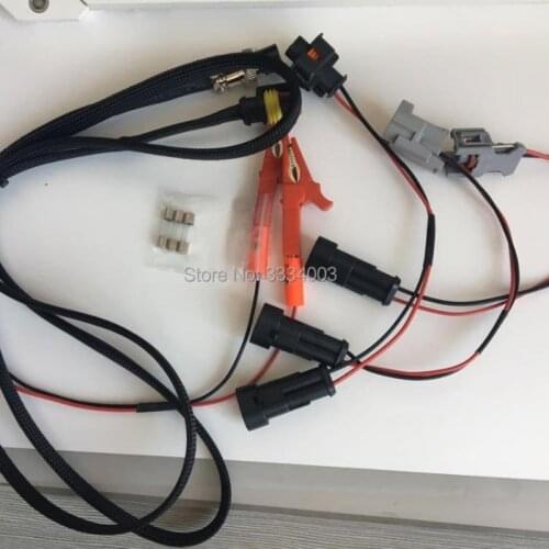 For CR-C multi-function diesel common rail electromagnetic injector tester wire plug for BOSCH DENSO DELPHI SIMENS