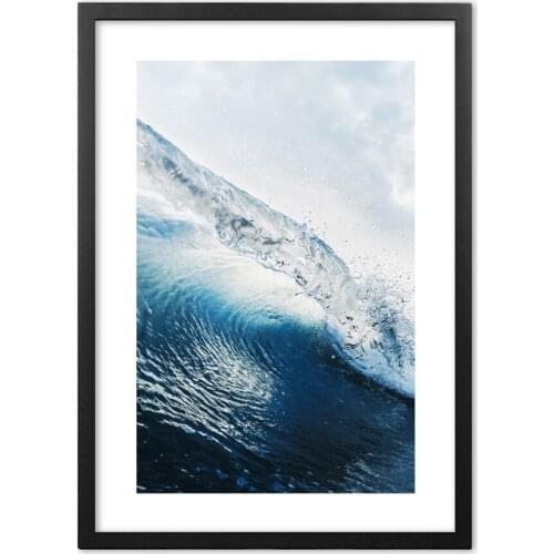 Sea Nordic Posters And Prints Wall Art Paper Painting Landscape Wall Pictures For Living Room Decor