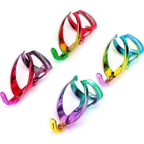 Bicycle Water Bottler Cage Rack Cycling Small Electroplated Plastic Water Cup Holder Storage Rack for Bicycles Outdoor Travel