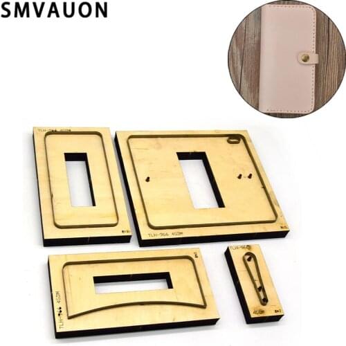 DIY Wallet Leather Knife Mold Customized Wooden Cutting Dies Suitable For Die-Cutting Common Machines