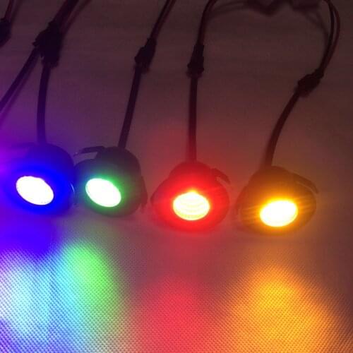 1Stück 3W silver body LED Mini spot light Einbauleuchte Round verstellbarer cabinet Spot Deckenlampe 230 V LED-Schrankleuchte