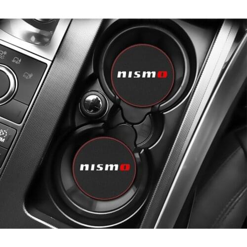 1PC Car Auto cup anti-slip pad Cup Holder Mat Pad Bottle Built-in car styling for Nissan Nismo Juke Note Navara Leaf Qashqai