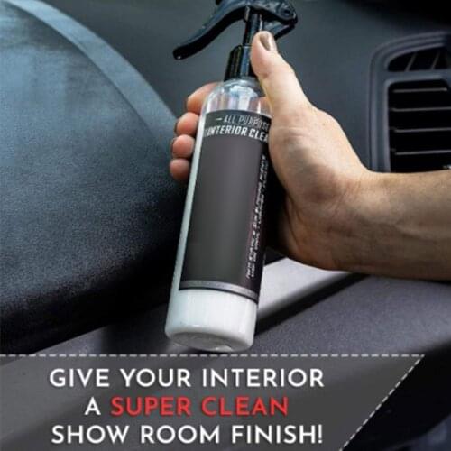 250ml Car Interior Cleaner Spray Efficient Nanotechnology Cleaning Solvent Car Dashboard Seats Interior Decor & Leather Cleaner