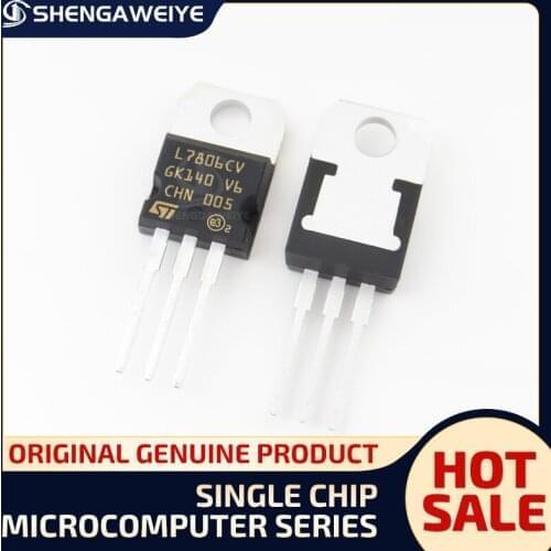 5-10PCS/LOT New and Original L7806CV L7806 7806 LM7806 KA7806 MC7806 TO-220 IC Chipset