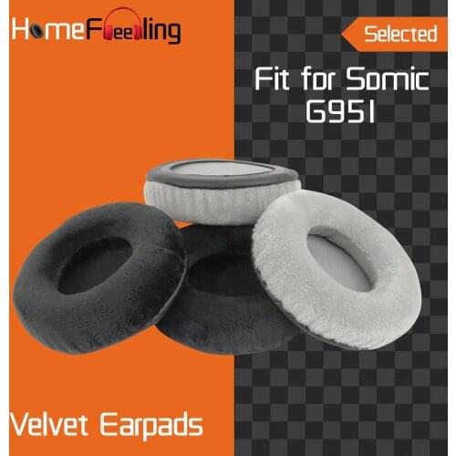 Homefeeling Earpads for Somic G951 Headphones Earpad Cushions Covers Velvet Ear Pad Replacement
