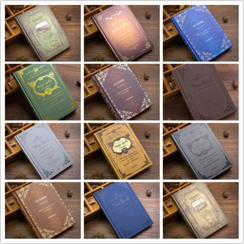 European Style A5 Diary Notebook Retro Magic Notebook Student Supplies Classical Gift Journal Notebook Office Supplies