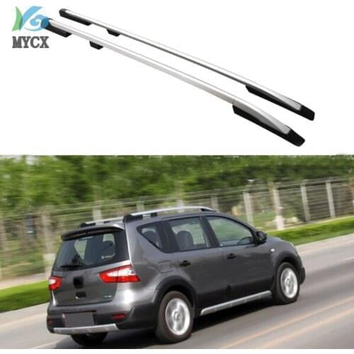 High-quality aluminum alloy side bars rails roof rack car accessories car styling 2013-2018 For Nissan Livina support