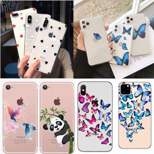 Case For Iphone 6 S 6S Cover Phone Accessories Cartoon Coque Capas For Iphone 8Plus Iphone5 5S SE 2020 SE 2 X XS 7 8 Plus Cases
