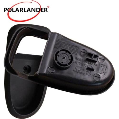 Black Left and Right Side Interior Inside Door Handle Cover Trim Bezel Housing for Hyundai Elantra 2001-2006