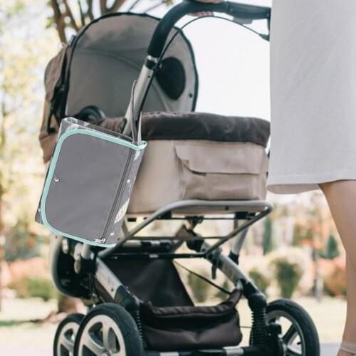 Baby Changing Pad Portable Diaper Bag Changing Pad Table Out Portable Folding Multifunctional Stroller Bag