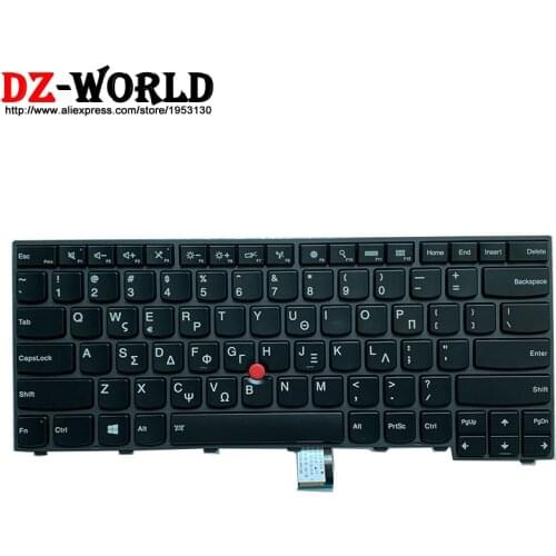 New Original GR Greek Backlit Keyboard for Lenovo Thinkpad T440 T440S T431S T440P T450 T450S T460 Laptop 01AX323