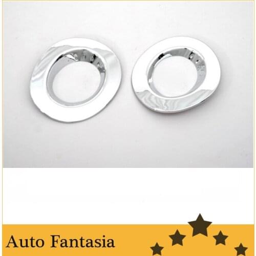 Chrome Fog Light Cover for Nissan March Micra K13 10-13-free shipping