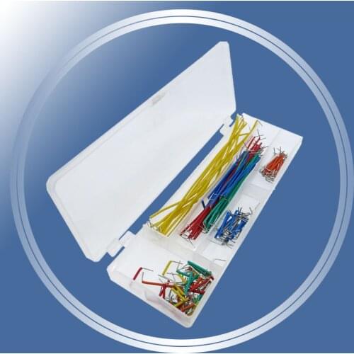 Hot Sell 140 pcs U Shape Solderless Breadboard Jumper Cable Wire Kit For Arduino Shield And Raspberry Pi