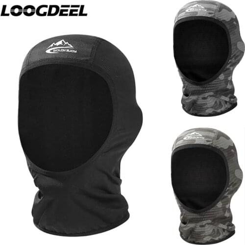 LOOGDEEL Cycling Sun Protection Headwear Windproof Skin-friendly Balaclava Quick-drying Headgear Sports Running Hiking Bandana