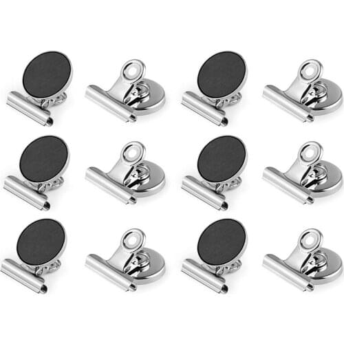 Magnets For Whiteboard & Refrigerator - Strong Magnetic Clips For Refrigerator For Fridge, Home, Kitchen & Office