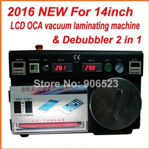 Newest 14 Inch Vacuum LCD OCA Laminating Machine Bubble Removing Machine For Touch Screen Refurbish