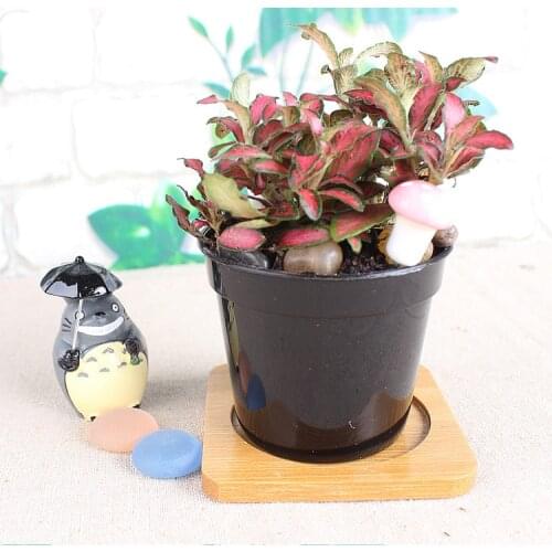 5/10pcs Plastic Grow Box Fall Resistant Tray For Home Garden Fabric Grow Plant Pot Vegetable Nursery Transplant Flower Pots