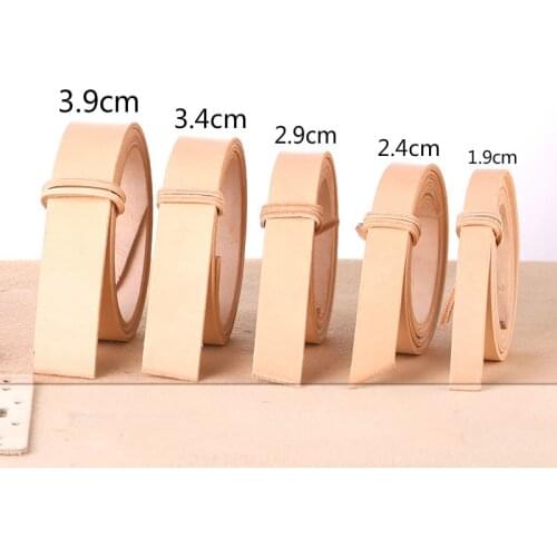 Durable Sturdy Leather Crafts Straps Strips Tanning Leather for DIY Leathercrafts Accessories Belt Handle Crafts Making Tools