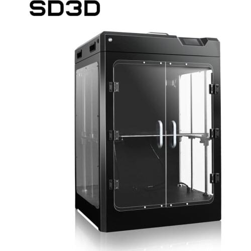 SD-4055 fdm 3D printer high precision large size fully enclosed high temperature platform TFT touch screen printer