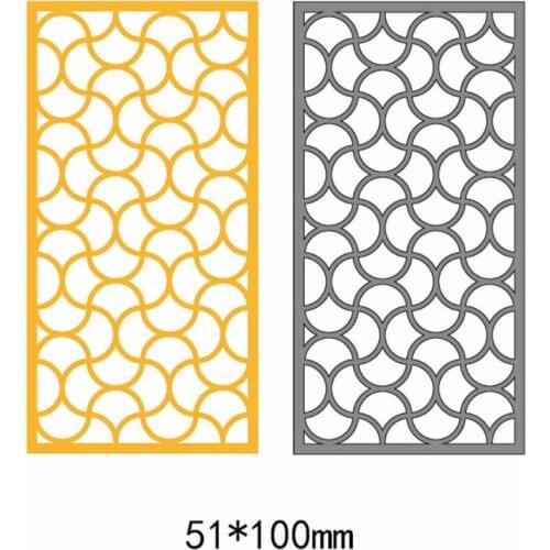 Cutting Dies Hollow Rectangle Frame Metal DIY Scrapbooking Die Cuts Album Paper Cards Embossing Crafts festival cards