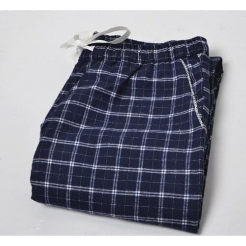 Womans lounge wear sleepwear bottoms womens trousers plaid