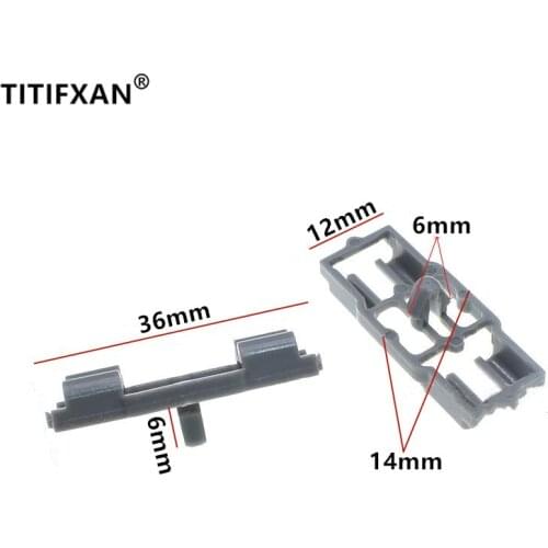 10PCS Car trunk hood cover door trim seal clamp for BMW E53 X5, 730 745 750 plastic fastener clip