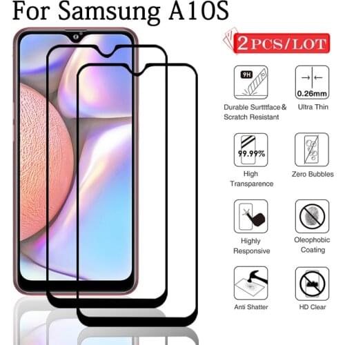 2Pcs Screen Protector for Samsung Galaxy A10S Tempered Glass for Samsung A10 SamsungA10S A 10 10S A10 S Film Protective Glass