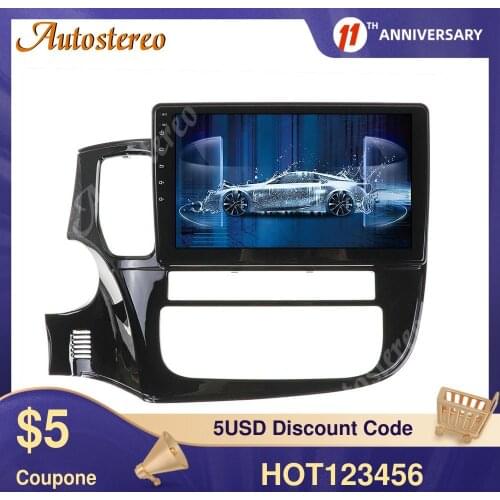Android 10.0 64G Car GPS Navigation Player For Mitsubishi Outlander 2014-2019 Radio Recorder ISP Carplay Multimedia Radio Player