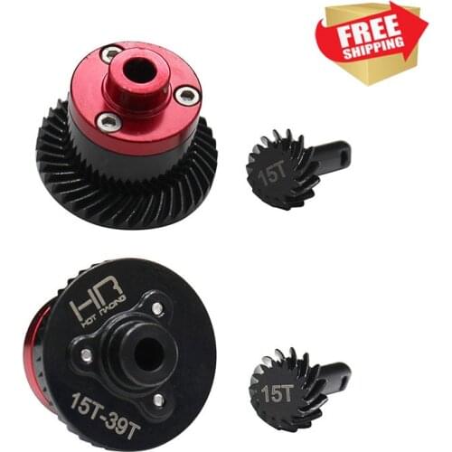 RC Parts steel helical spiral differential gear set 39T/15 for trax 1/16 E-Revo RALLY SUMMIT option upgrade