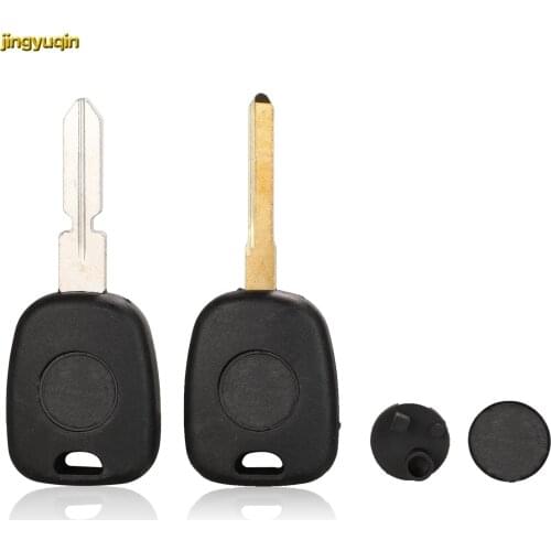Jingyuqin 50pcs Remote Transponder Auto Key Shell For Mercedes Benz Car Key Case Cover Replacement Uncut HU39 HU64 Key Blade