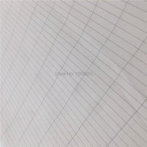 Woven Silver Fiber Anti-static Ripstop Fabric YSILVER39# With 285cm Width Used For Earth Bed Flat Sheet