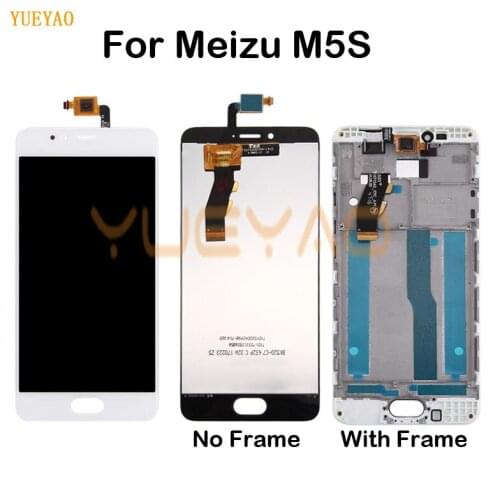 Tested 5.2'' LCD Display For Meizu M5S LCD Meilan 5S Touch Screen Digitizer Replacement Parts For Meizu M5S LCD M612H M612M LCD