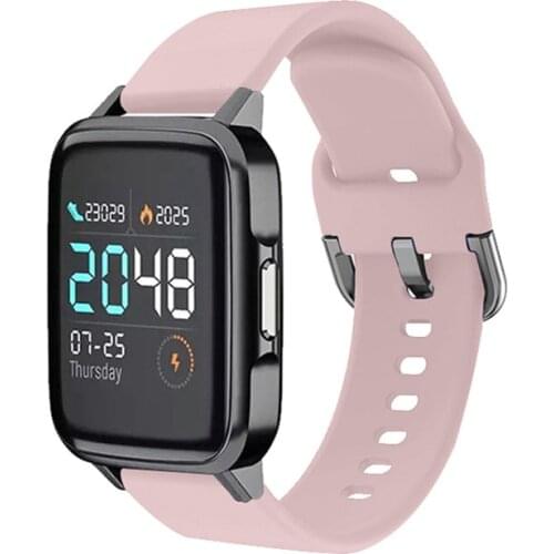 For Haylou LS01 Correa Replacement Wristband Smart Watch Band Straps Sport Bands Silicone Strap For Xiaomi Haylou LS01