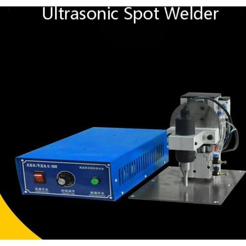 Ultrasonic Mask Ear Band Spot Welding Machine Mini semi-automatic ultrasonic mask ear rope and spot welding machine